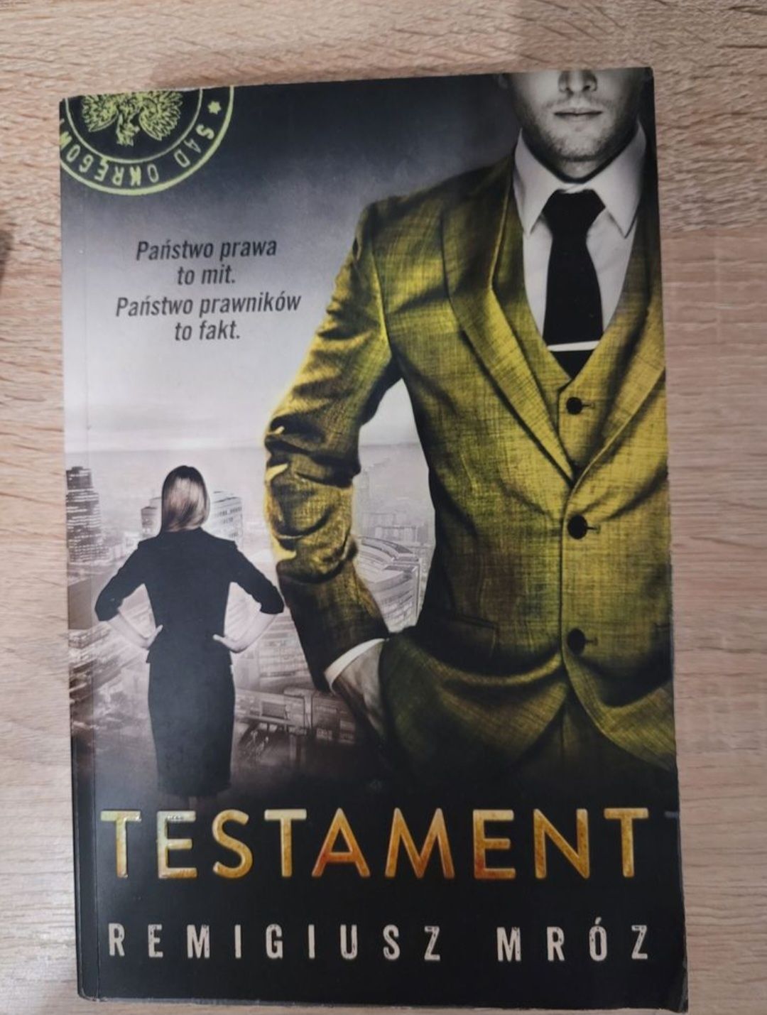 Ksiazka Remigiusz Mróz Testament