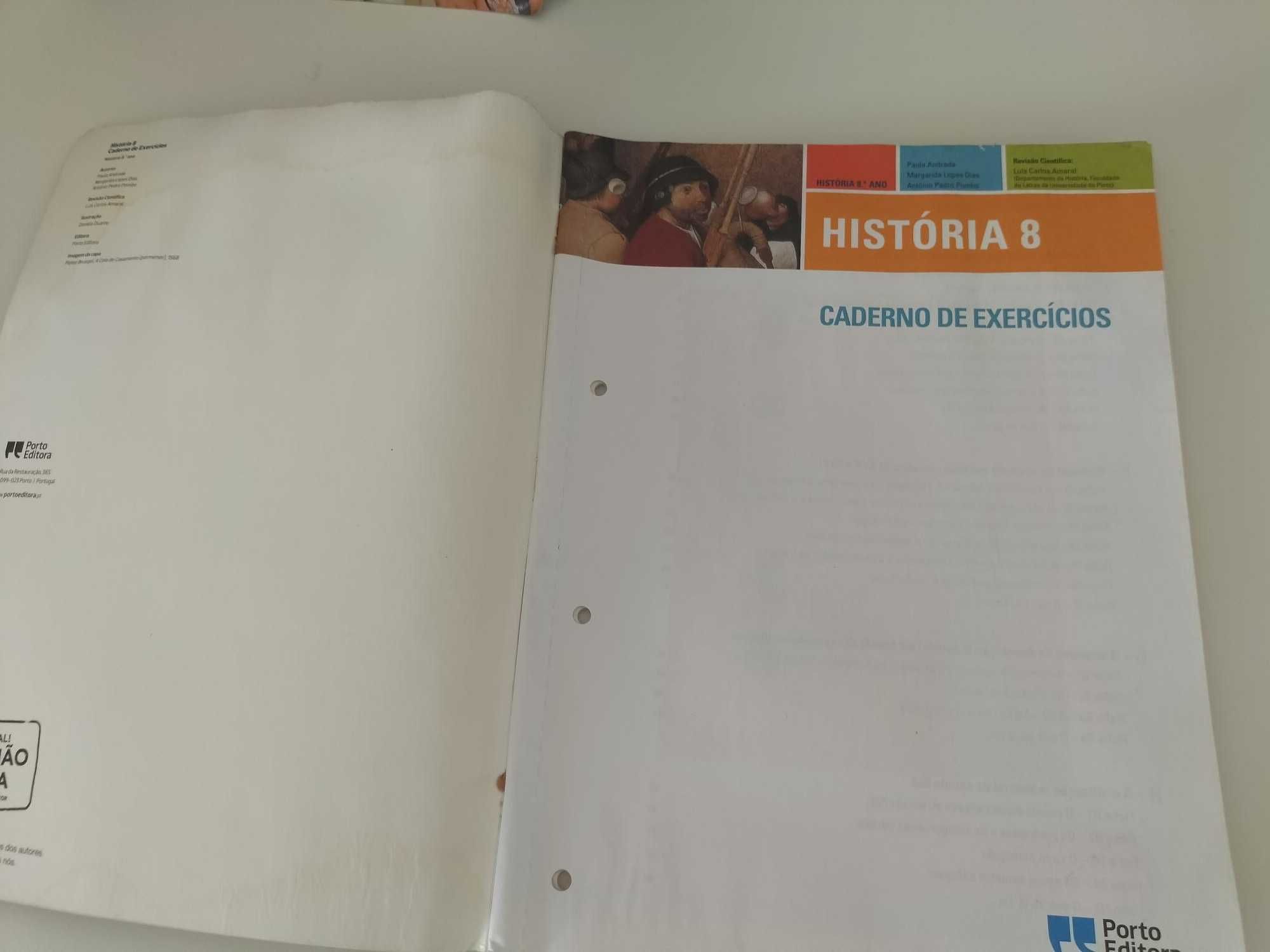 História 8ºano- caderno de exercícios