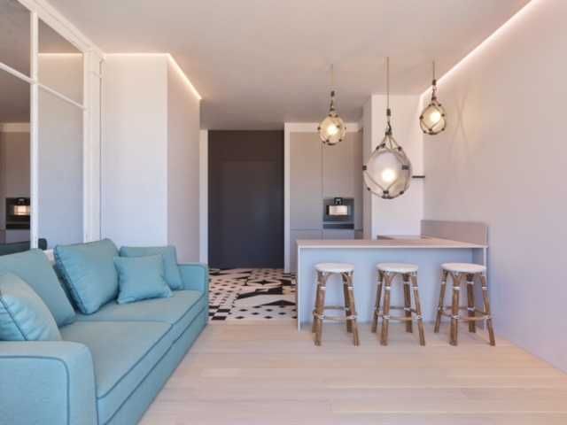 Продажа 2-комнатной квартиры с видом на море в Маринисте.