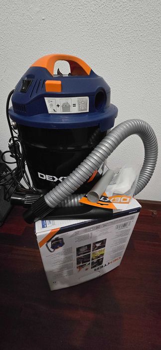 Aspirador de cinzas silencioso 1200 w 17 L Dexter - seminovo