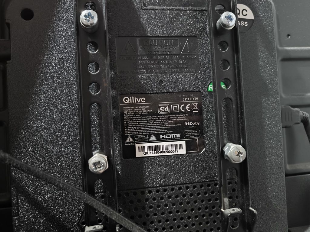TV Led QLIVE`32 Polegadas