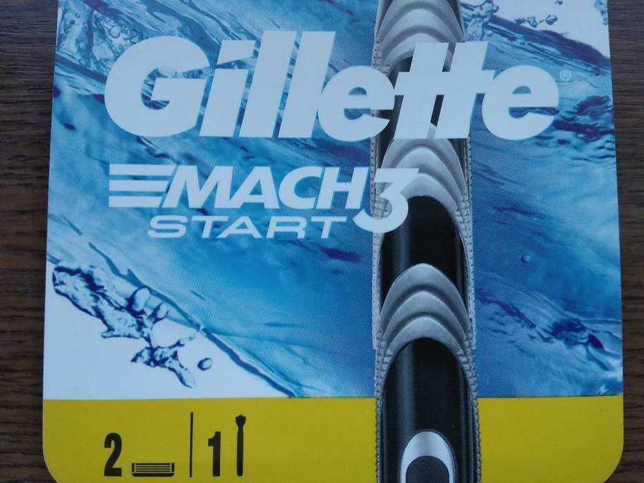 Gillette Mach3 start rączka i 2 ostrza - wysyłka transport