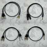 Кабелі XLR, Jack 3,5 Jack 6,3 RCA