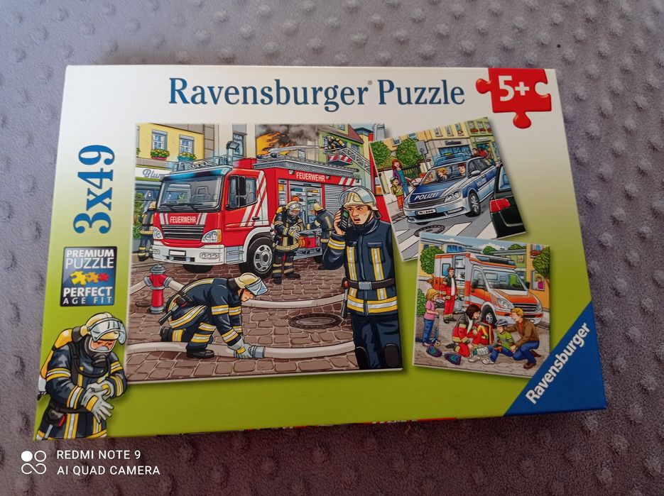 Puzzle Ravensburger Straż pożarna