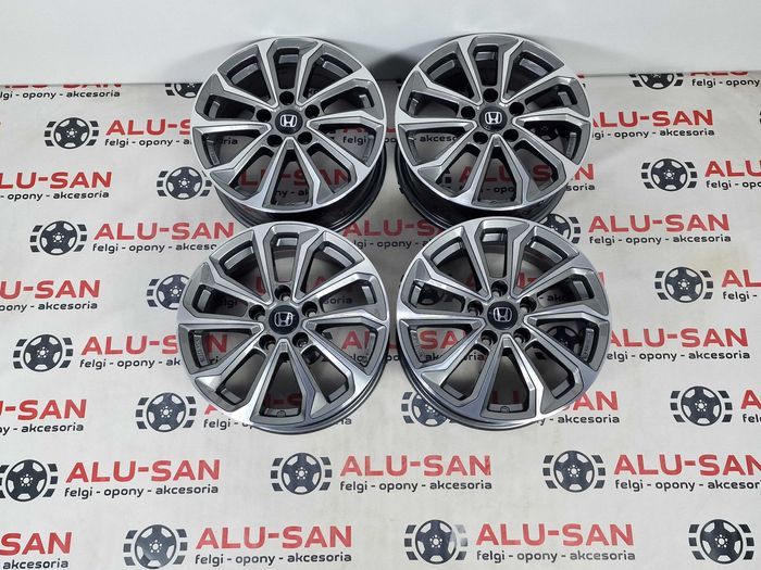 NOWE ALUFELGI HONDA 16" 5x114,3 Civic CR-V Integra Stream Grafit Poler