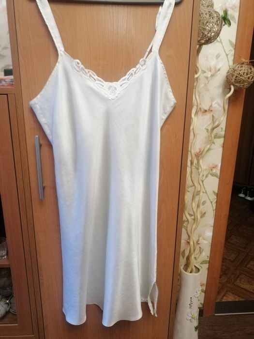 Шовкова ночнушка нічна сорочка Ночная