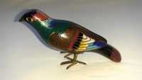 Kolekcjonerska figurka ptak. Cloisonne