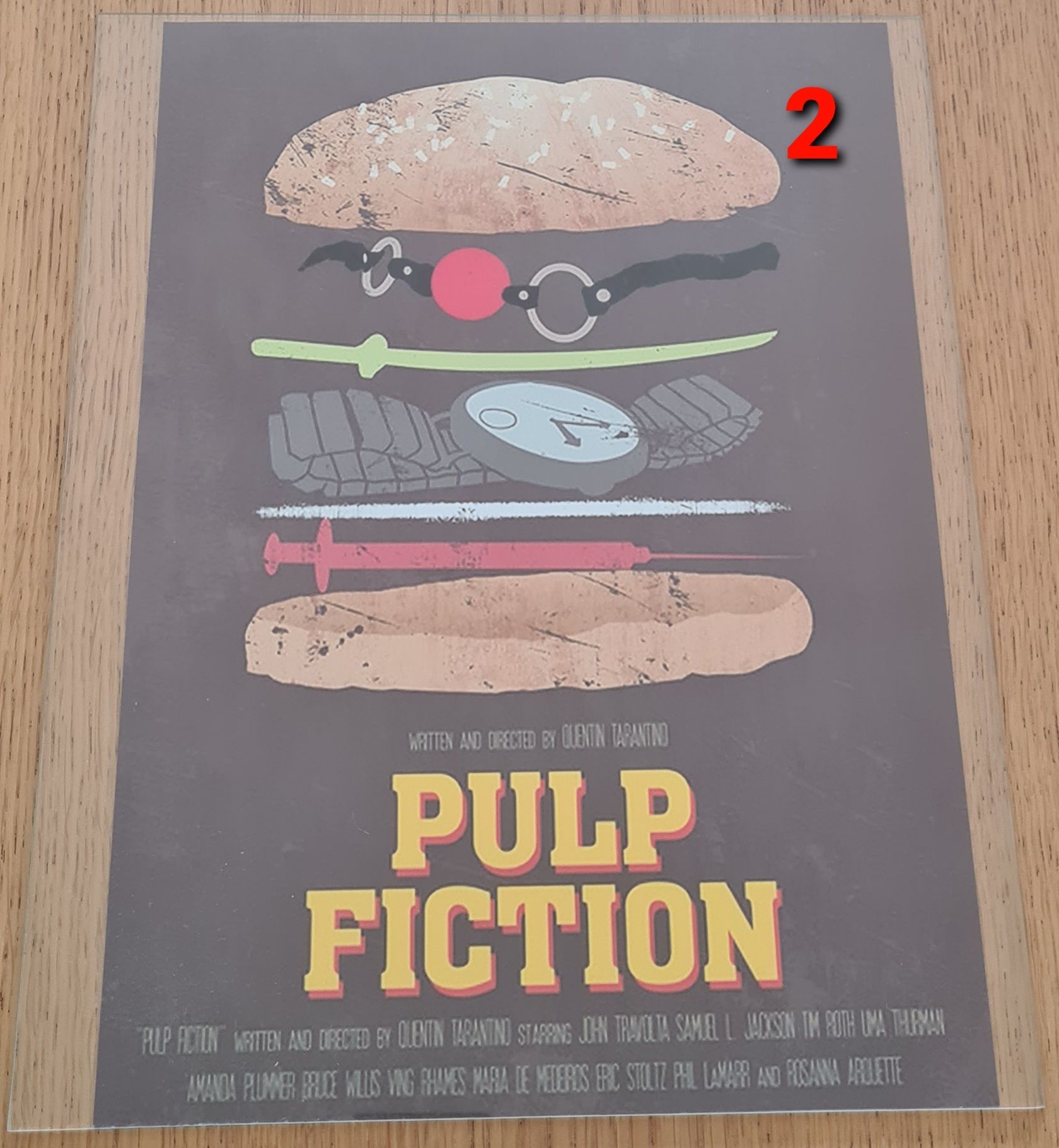 Pulp Fiction Espectaculares Posters