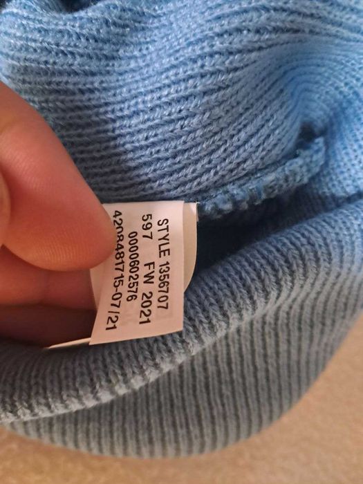 Блакитна шапка UA Halftime Cuff Under Armour Обхват 54.9 см-60.6 см