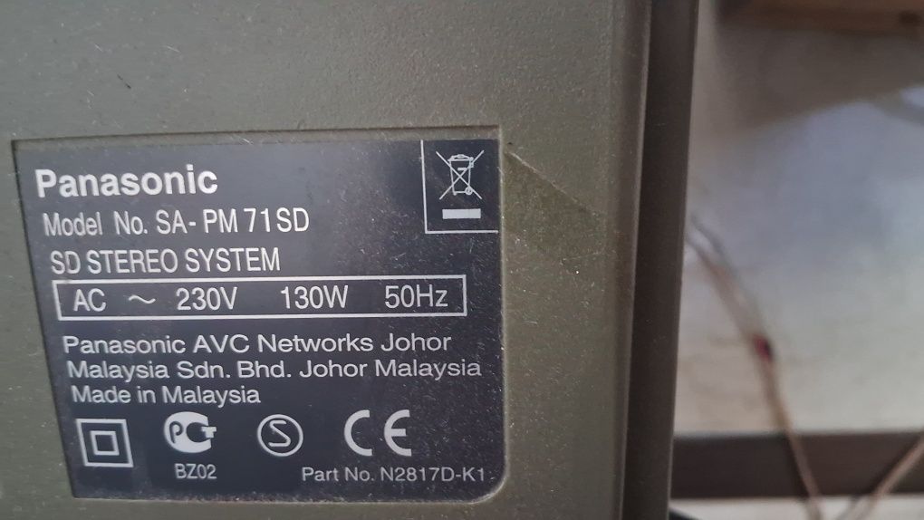 Panasonic sa-pm71sd
