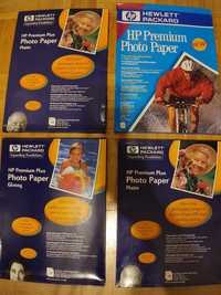 4 paczki papieru fotograficznego HP