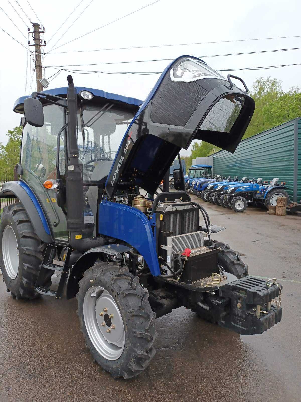 LOVOL TВ-504 PRO з кабіною + КОНДИЦІОНЕР різної комплектації
