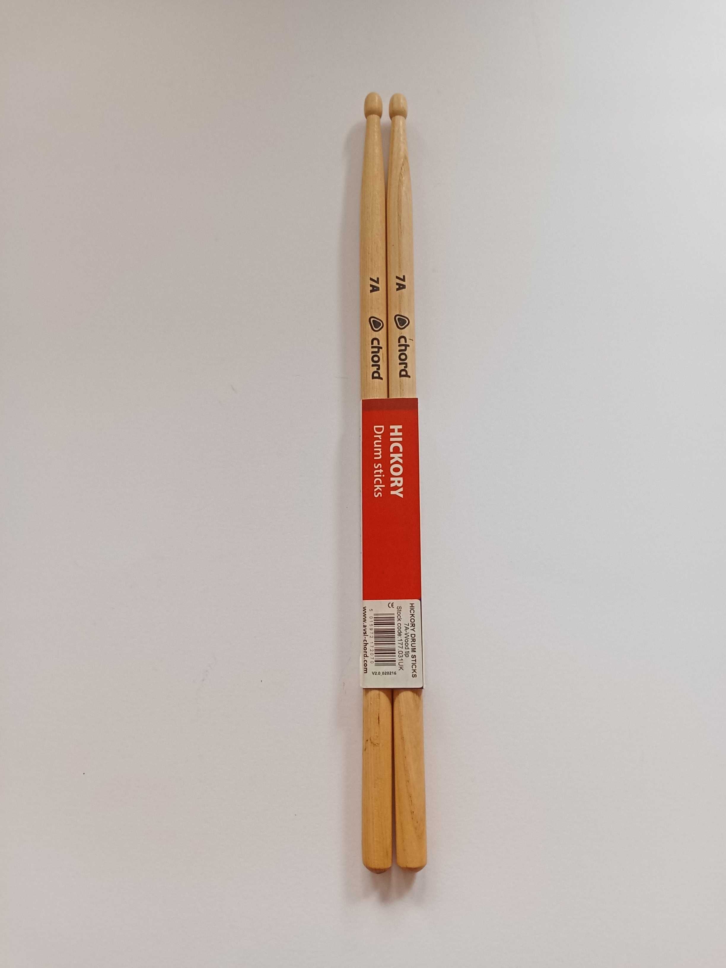 Baquetas de Bateria Hickory 7A