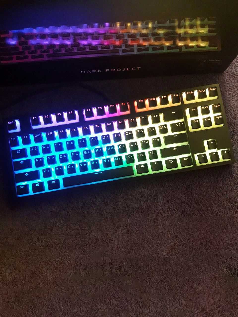 Dark Project KD87A Mechanical Gateron Cap Teal