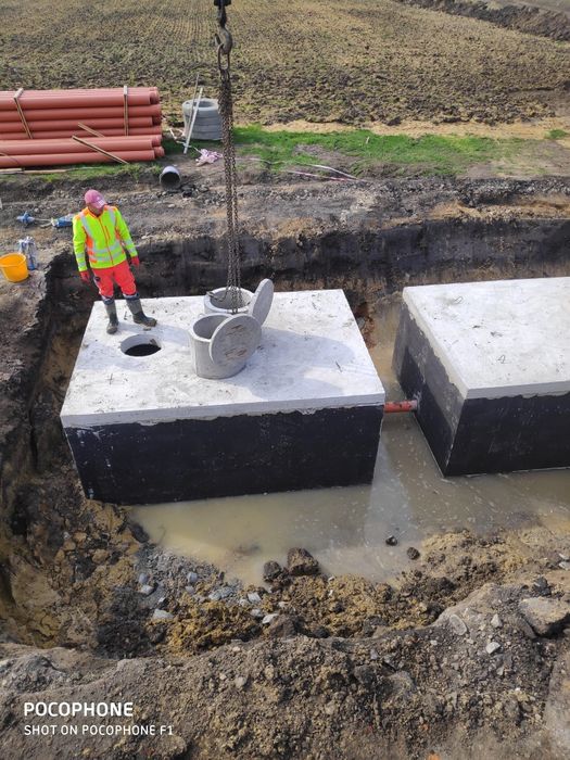 SZAMBO betonowe szamba zbiorniki na wodę gnojowice