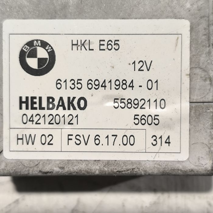 Moduł sterownik klapy  BMW e65