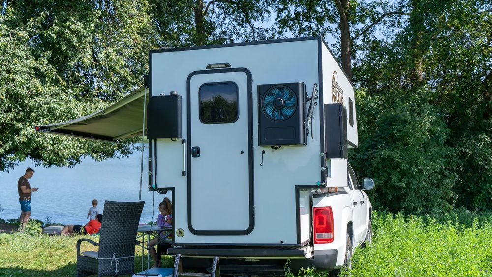 Belvedere Camp  Zabudowa campingowa, dowolny wymiar i dowolny kształt na pickup, DOKA