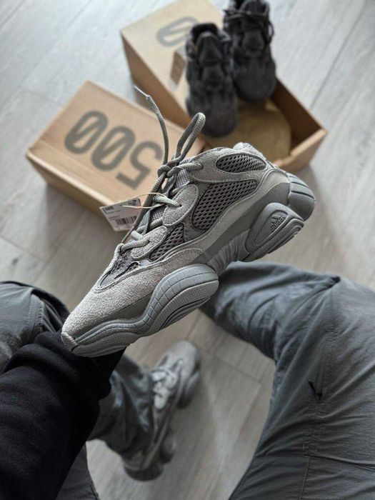 Кросівки Adidas Yeezy Boost 500 Granite Grey premium