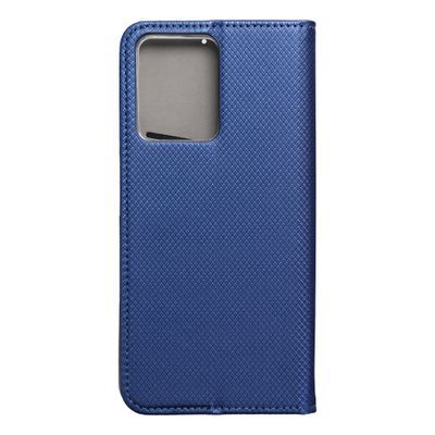 Etui Z Klapką Magnet Xiaomi Redmi Note 13 5G Granatowe + Szkło 9H