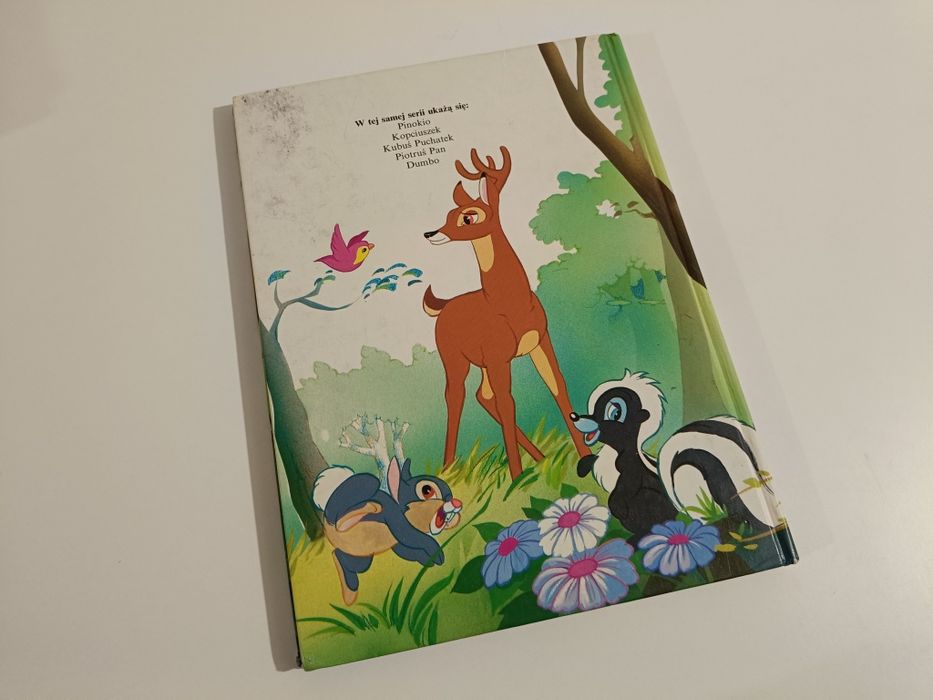 Książka walt Disney Bambi format a4 egmont