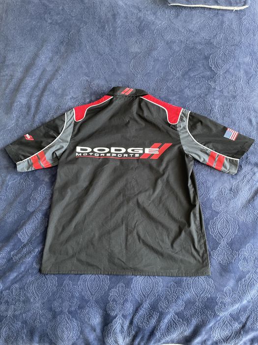 Koszulka Nascar Dodge Motorsports Racing Pit Crew Snap Style rozmiar L