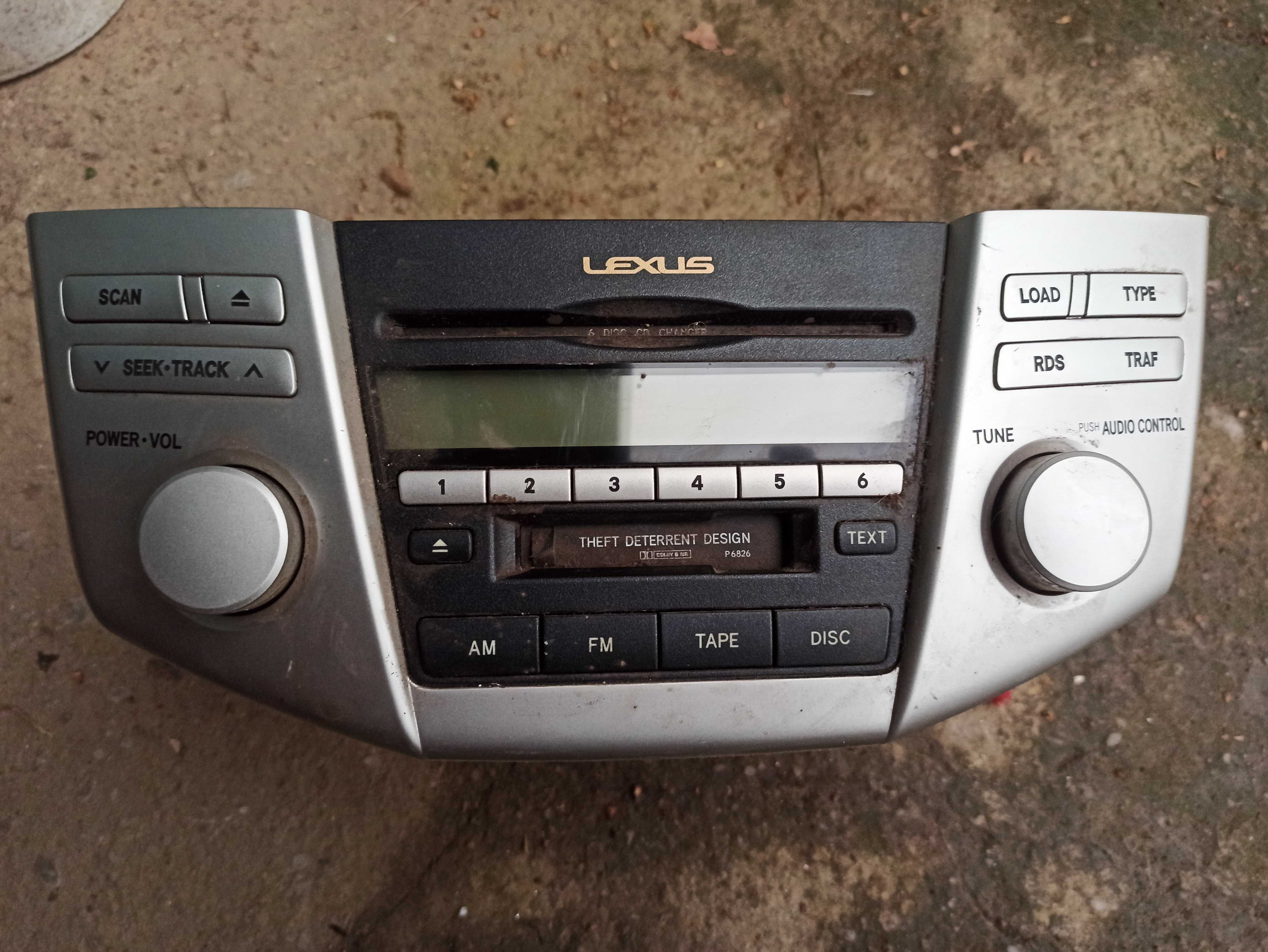 Radio Lexus na części