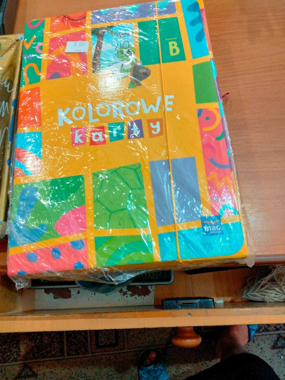 Kolorowe karty Pakiet - Poziom B. Pięciolatek
