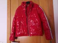 Casaco acolchoado vermelho Benetton