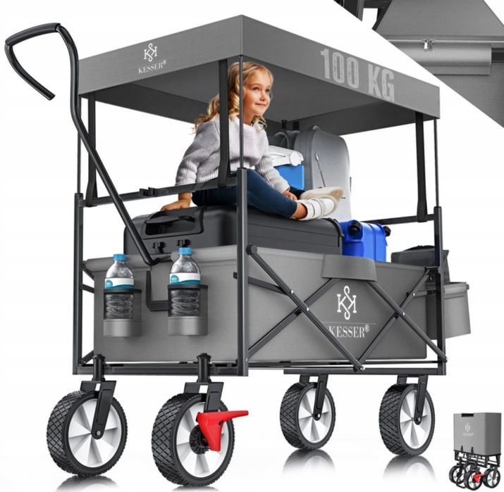 Wózek transportowy plażowy 100kg