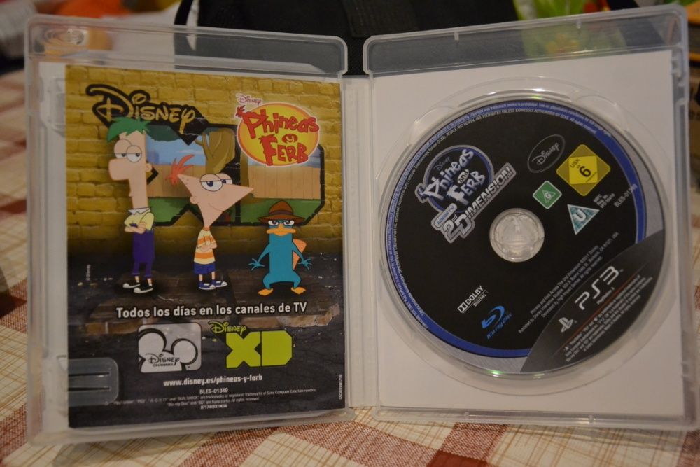 Phineas e Ferb - Através da 2ª dimensão (jogo PS3)