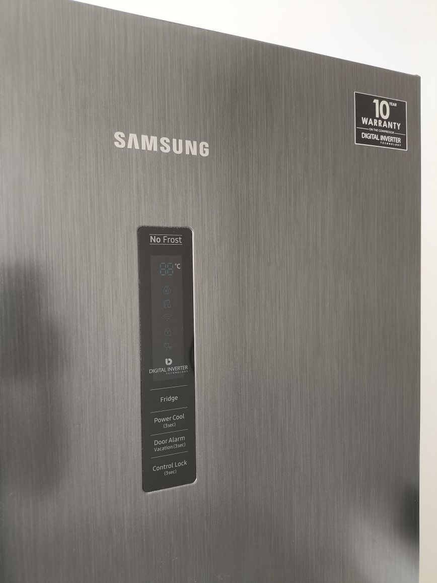 Zestaw lodówka plus zamrażarka Samsung duże pojemności
