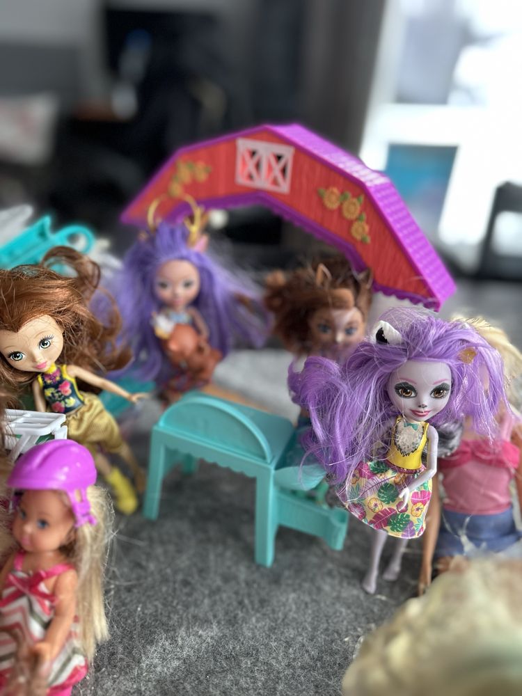 Zestaw zabawek Barbie oryginalne! Steffi love enchantimals