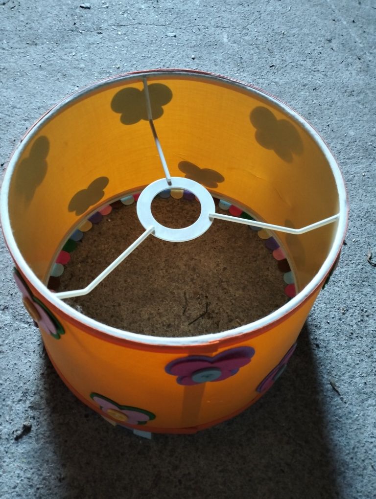 Lampa do dziecięco pokoju plus klosz  na lampę  sufitowa