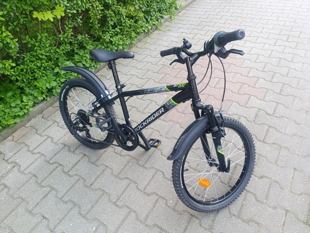 Rower górski MTB dziecięcy Rockrider 20 cali