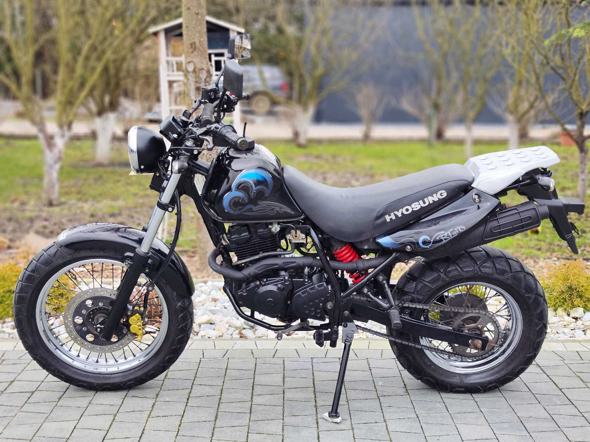 Hyosun Karion 125 Piękny Funbike TW Scrambler LIFT 2014 rok 12 TYS KM