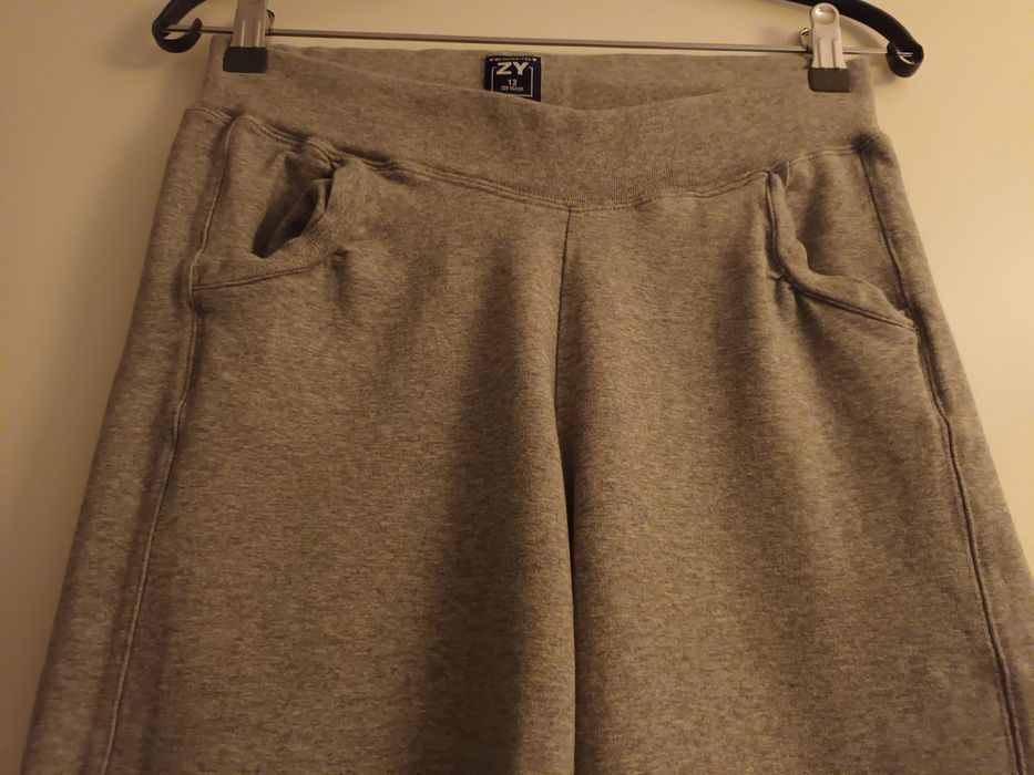 Calças de fato de treino cinzentas