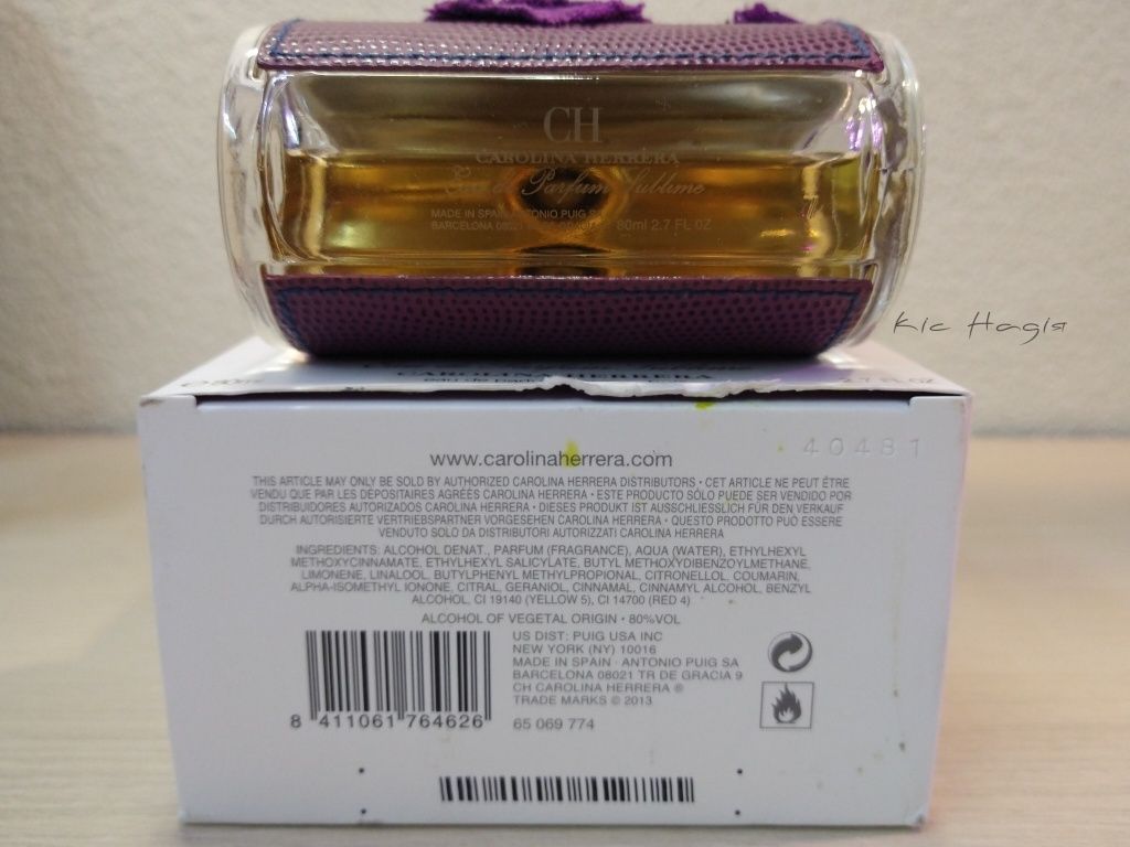 Carolina Herrera 212 sexy, CH eau de parfum Sublime - оригінал