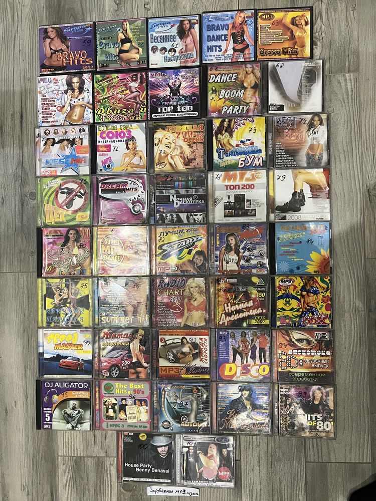 Продам  музыкальные диски диски CD/MP3