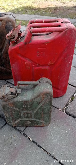 Kanistry PRL 20l, 10l, 5l