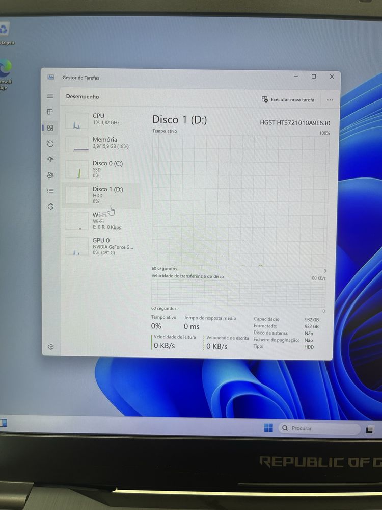 Notebook Gamer Acer i7