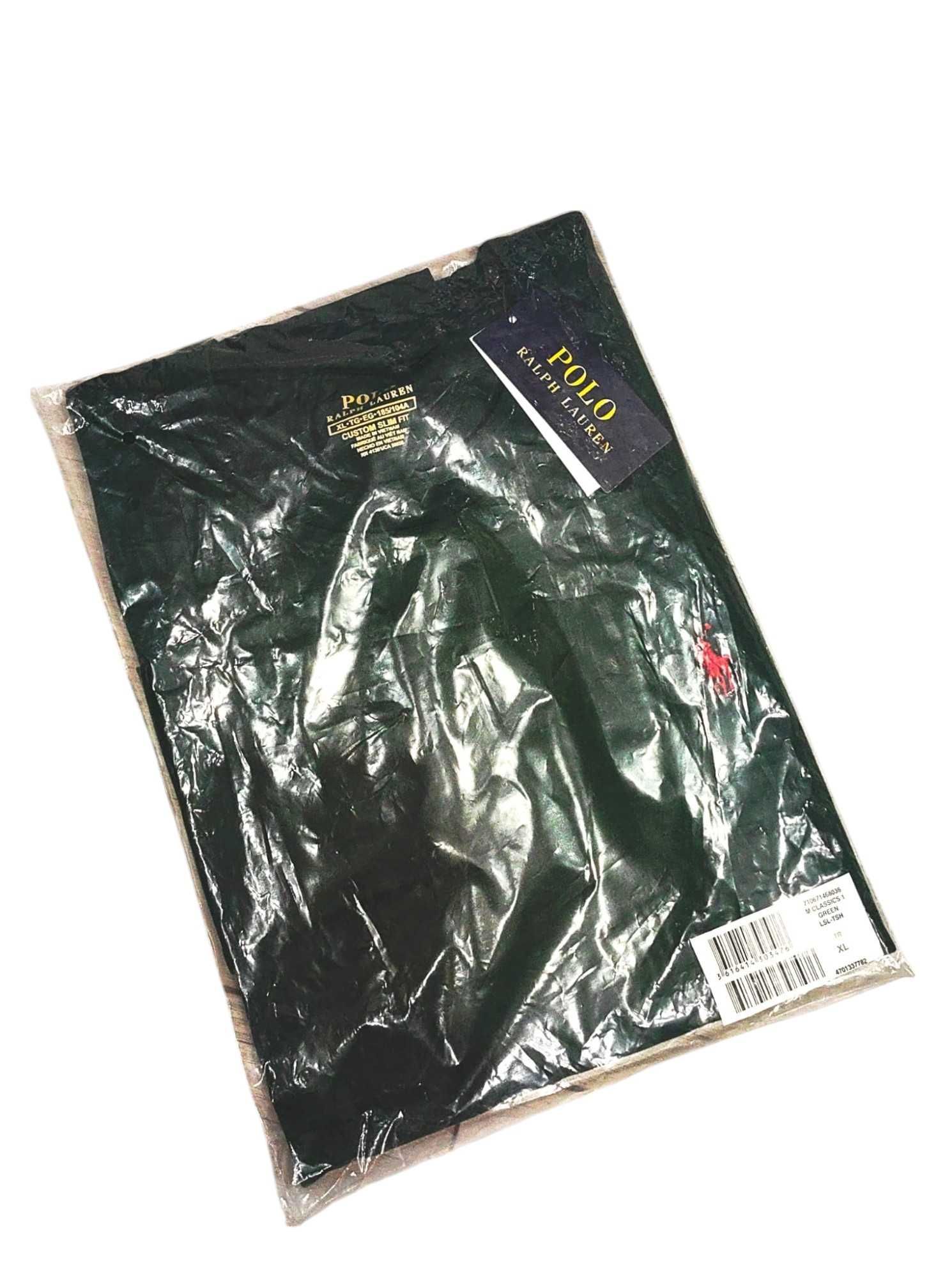 Longsleeve Koszulka Polo Ralph Lauren Zielona rozm. S