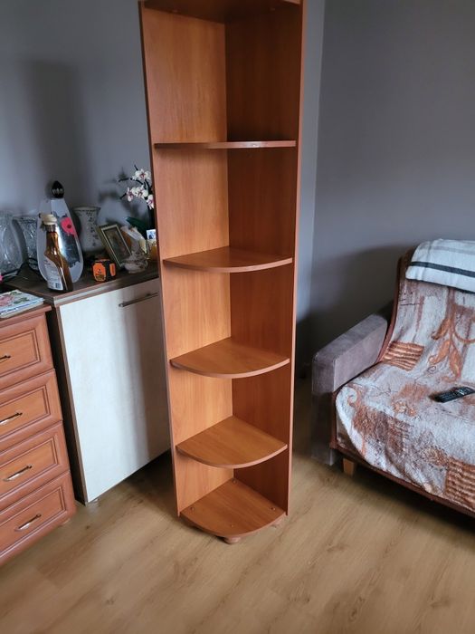 Regał narożny pięciopółkowy