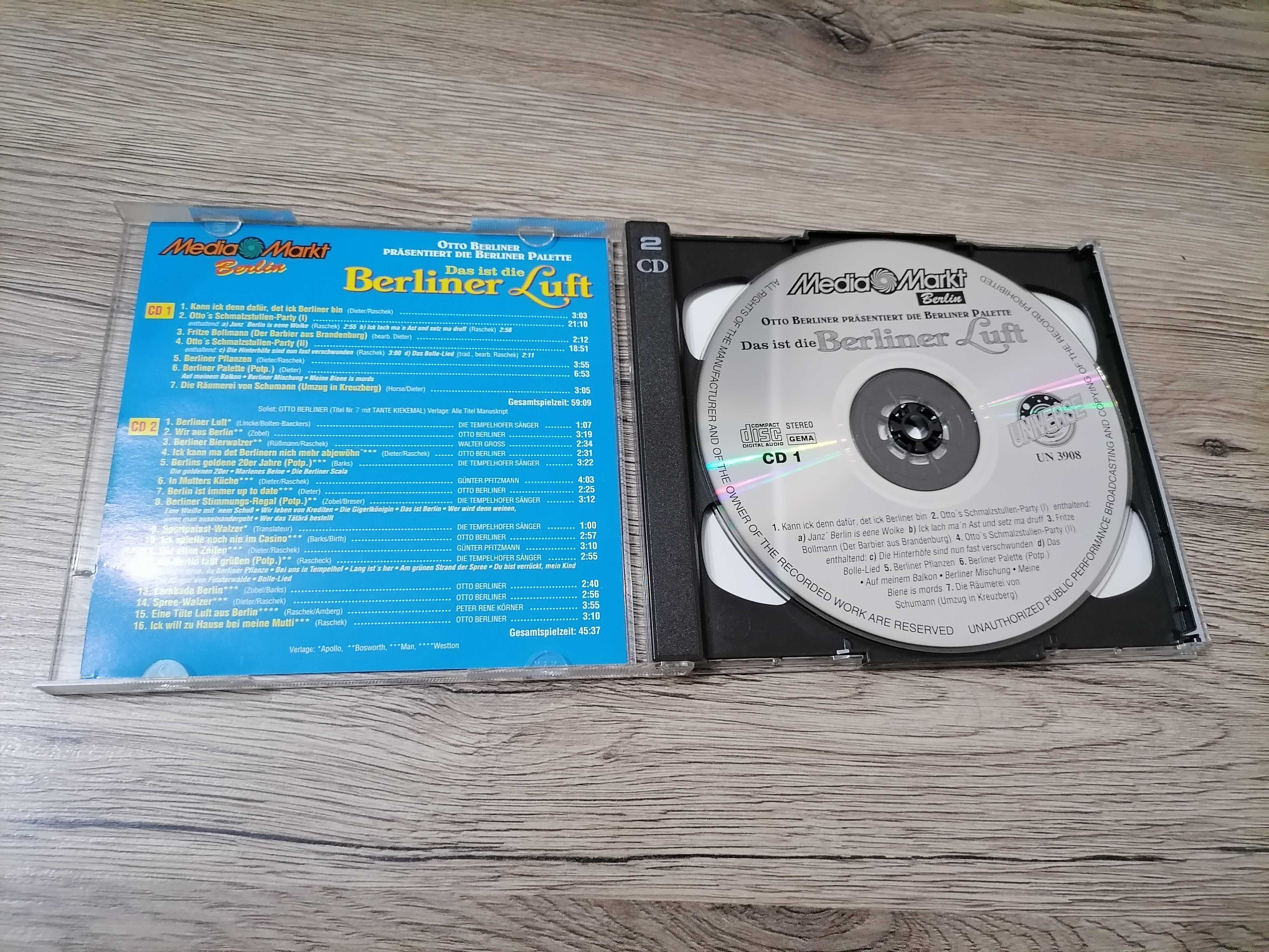 Otto Berliner,die Berliner Palette-Das ist die Berliner Luft CD (4163)