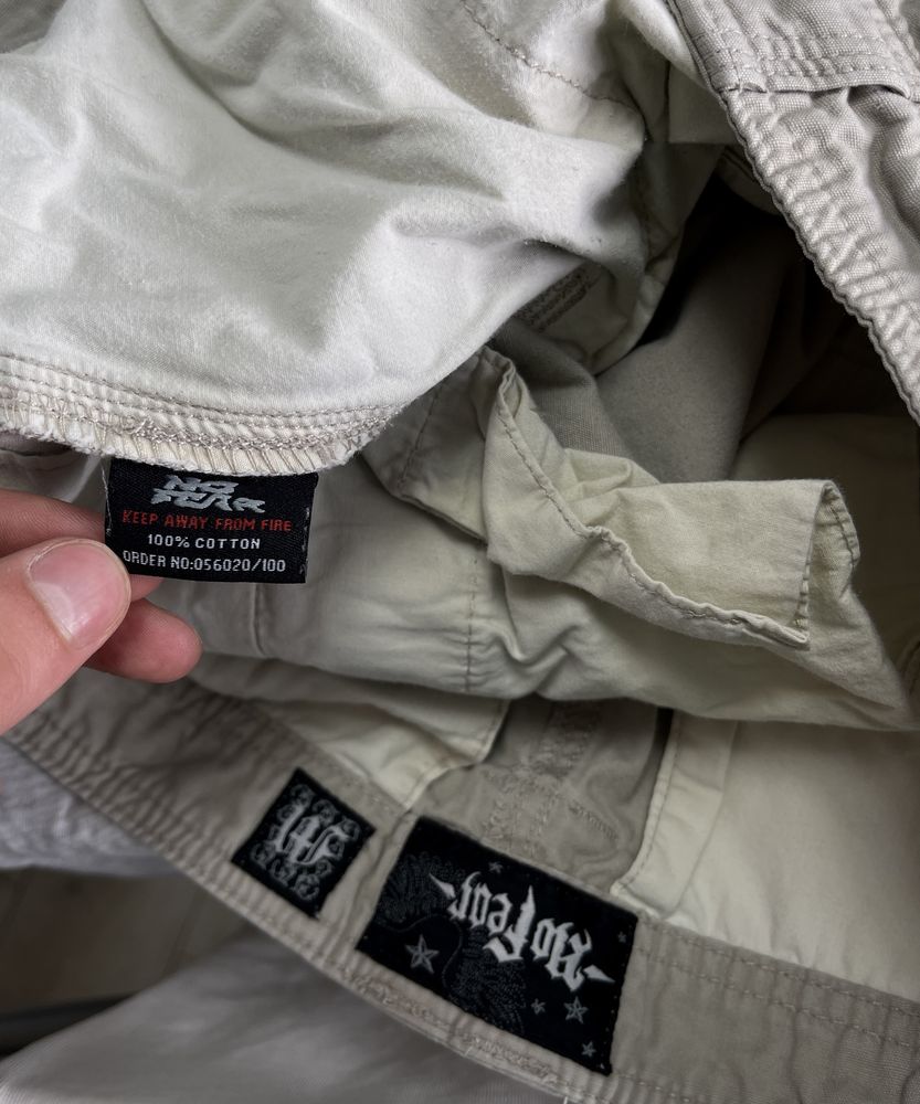 Шорти чоловічі No Fear Cargo shorts baggy карго з кишенями M/L cotton