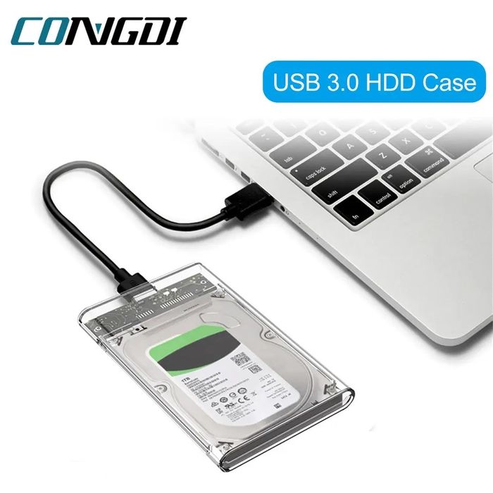 Внешний корпус для жесткого диска (HDD, SSD) USB 3.0+USB-C