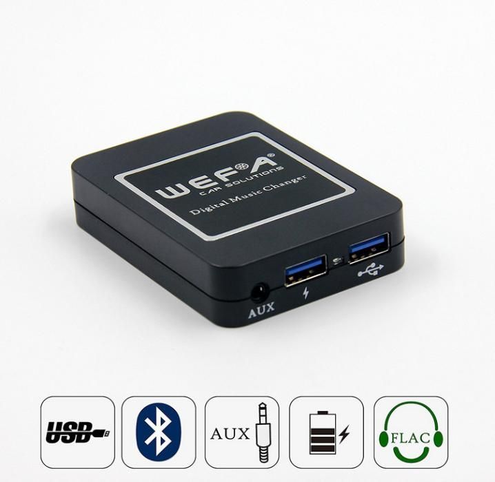 Адаптер эмулятор CD чейнджера USB SD AUX Bluetooth WEFA YATOUR GROM