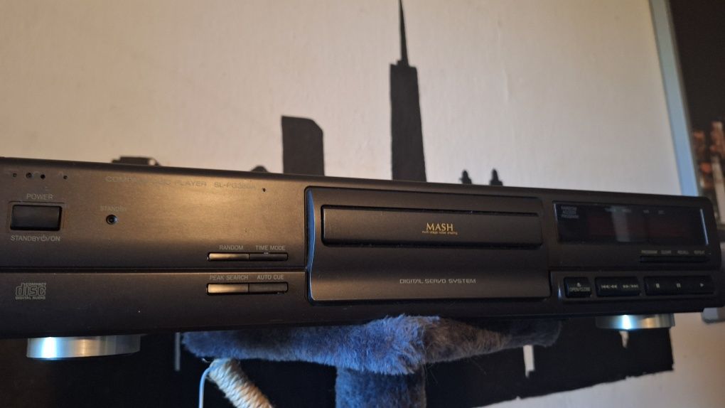 Technics SA-EX100 wzmacniacz +Odtwarzacz CD SL-PG380A +  Kolumny A.R.E