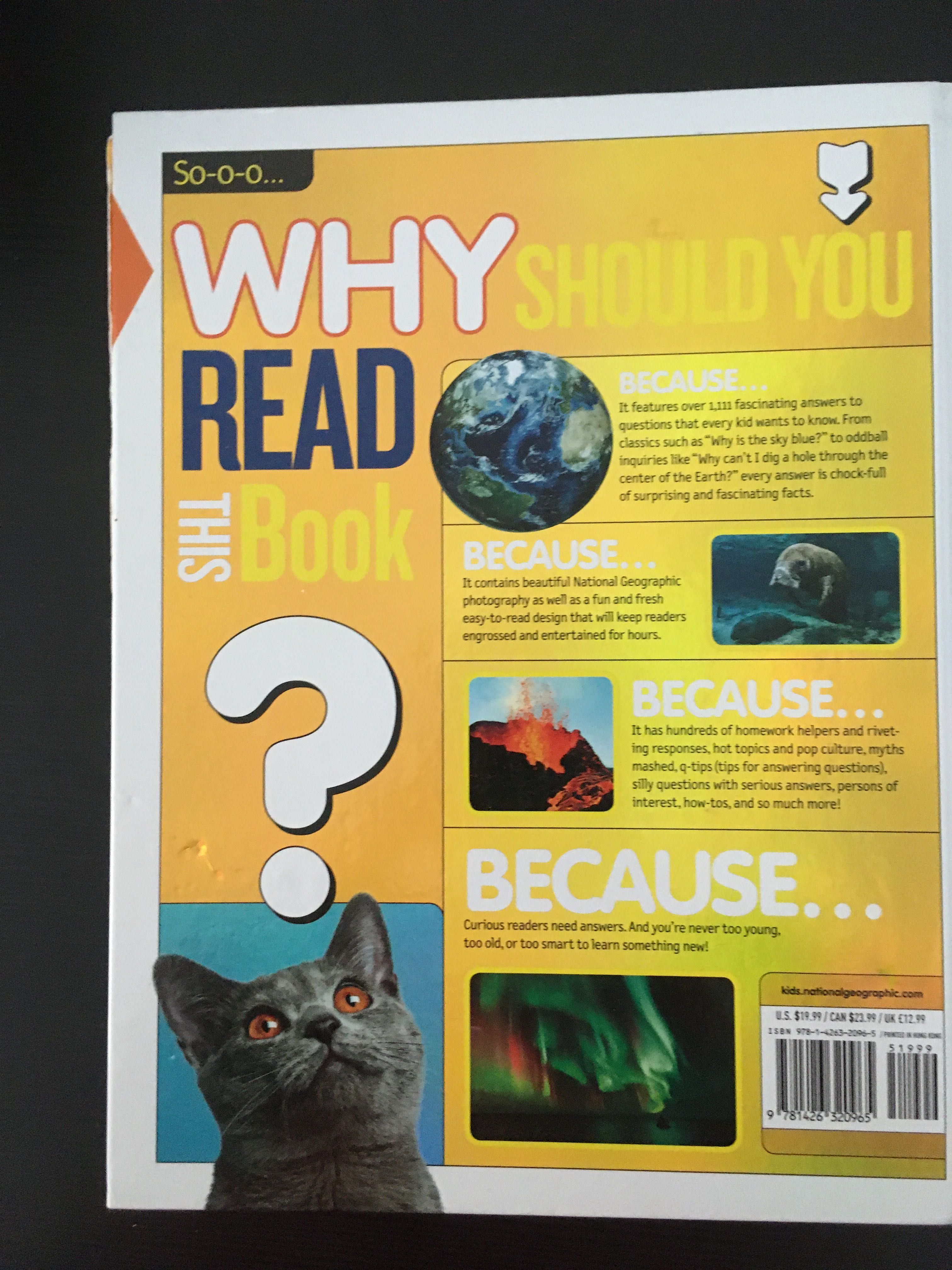 National Geographic Kids: Why? Over 1,111 answers to everything!