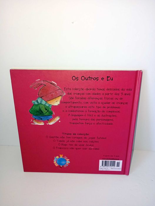 O Gastão não tem coragem de jogar futebol