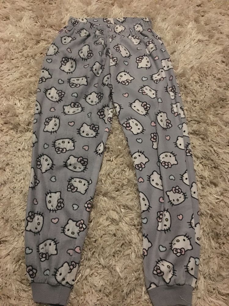 Spodnie od pizdamy polarowe hello kitty r.38/40